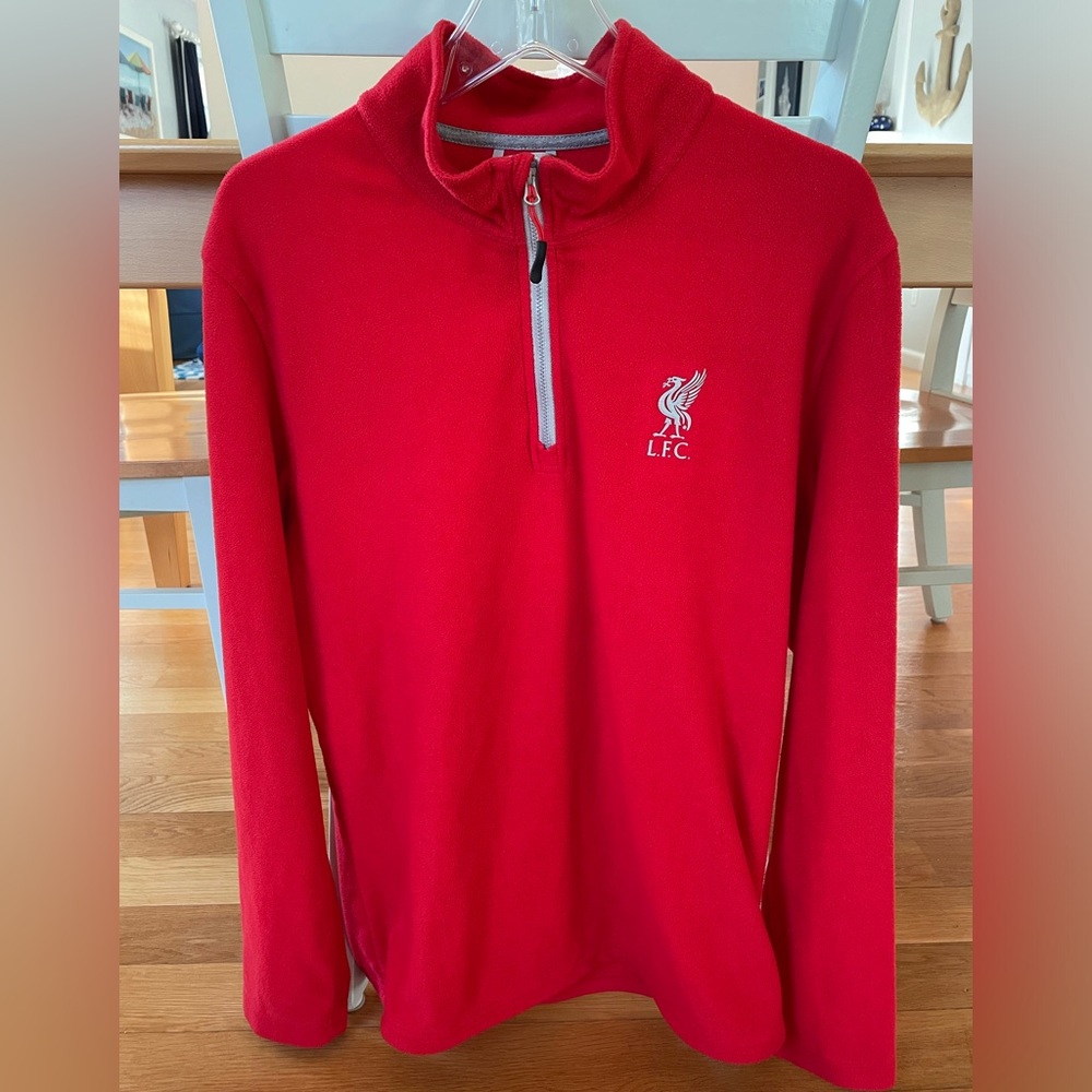 Liverpool quarter zip lightweight fleece Men’s size Medium